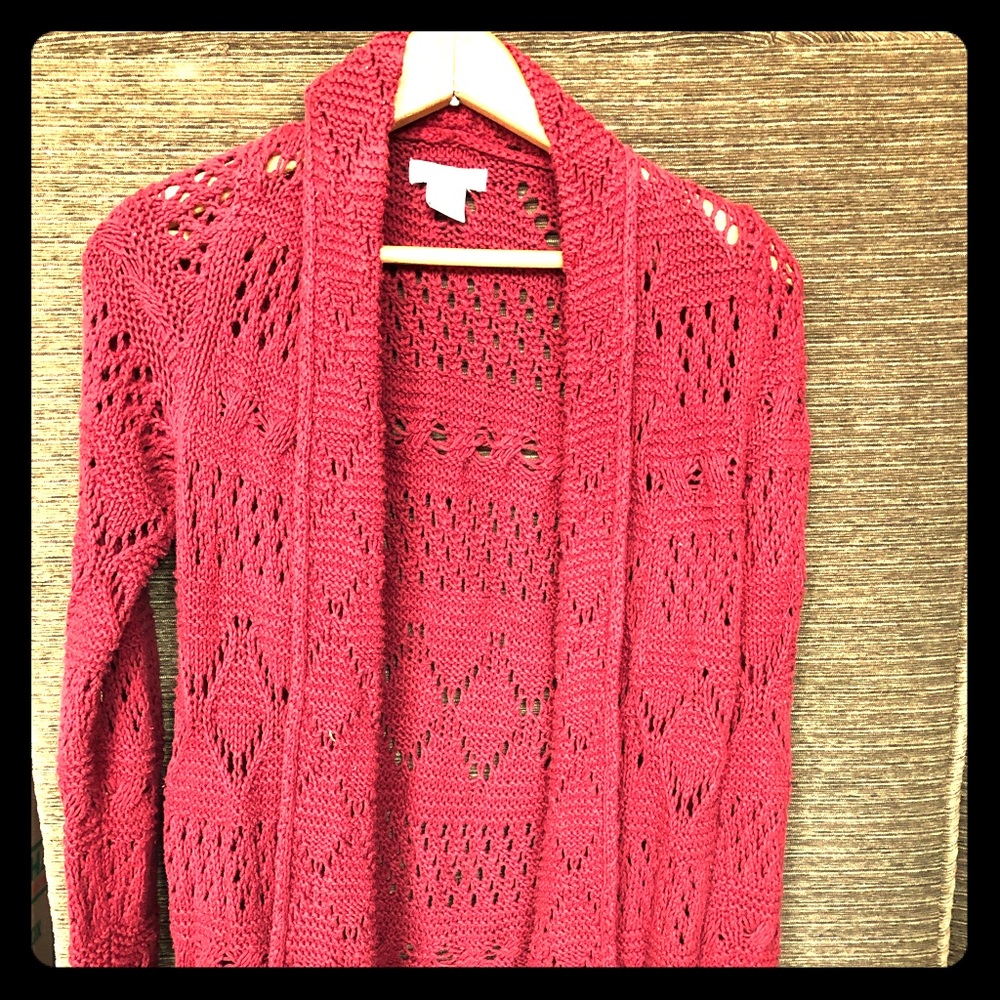 Red sweater
